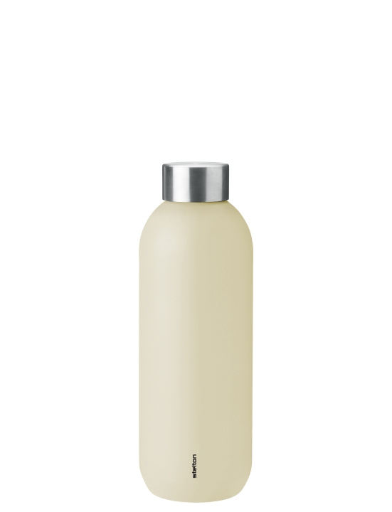 Stelton Keep Cool vakuumisoleret flaske 0,6 L (Mellow Yellow) i gruppen SPORT, FRITID & HOBBY / Friluftsliv / Termokander & vandflasker hos TP E-commerce Nordic AB (D22525)