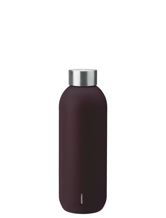 Stelton Keep Cool vakuumisoleret flaske 0,6 L (Berry) i gruppen SPORT, FRITID & HOBBY / Friluftsliv / Termokander & vandflasker hos TP E-commerce Nordic AB (D22526)