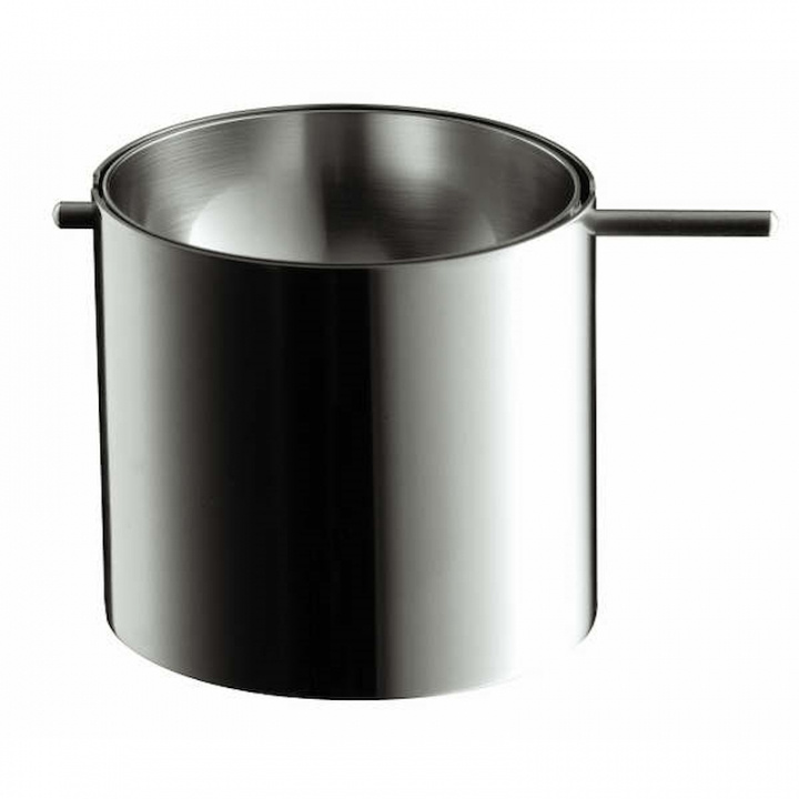Stelton Arne Jacobsen Drejeaskebæger H6,5 cm (Stål) i gruppen SPORT, FRITID & HOBBY / Sjove gadgets / Smarte løsninger hos TP E-commerce Nordic AB (D22538)