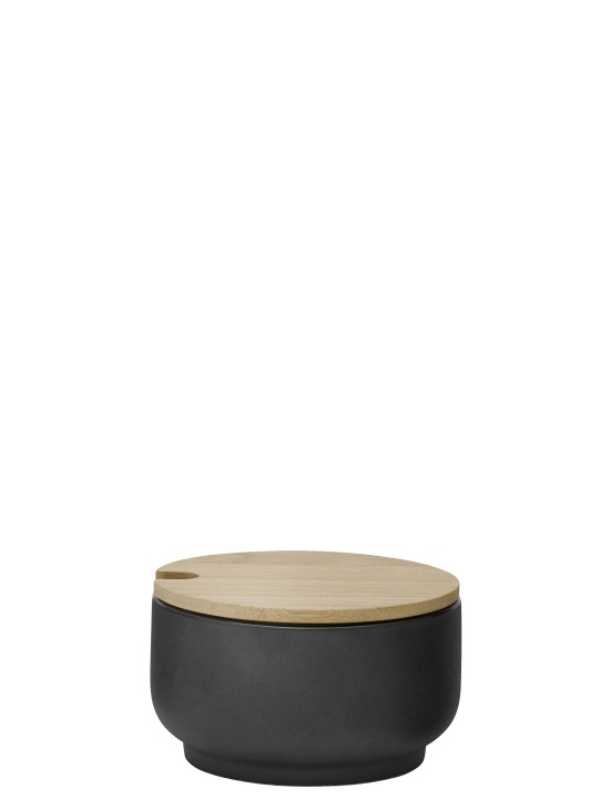 Stelton Theo Sukkerskål 0,1 L (Sort) i gruppen HJEM, HUS & HAVE / Køkkenredskaber / Øvrige køkkenredskaber hos TP E-commerce Nordic AB (D22543)