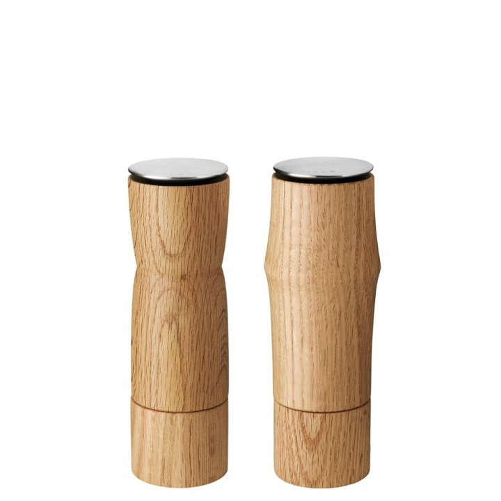 Stelton Storm salt- og peberkværn (eg) i gruppen HJEM, HUS & HAVE / Køkkenredskaber / Salt- & Peberkværne hos TP E-commerce Nordic AB (D22547)