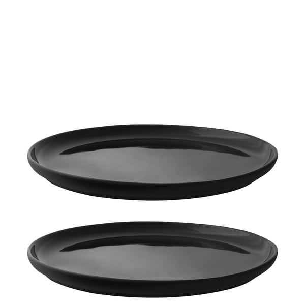 Stelton Theo frokosttallerken Ø22 cm - 2 stk. (Sort) i gruppen HJEM, HUS & HAVE / Køkkenredskaber / Øvrige køkkenredskaber hos TP E-commerce Nordic AB (D22576)