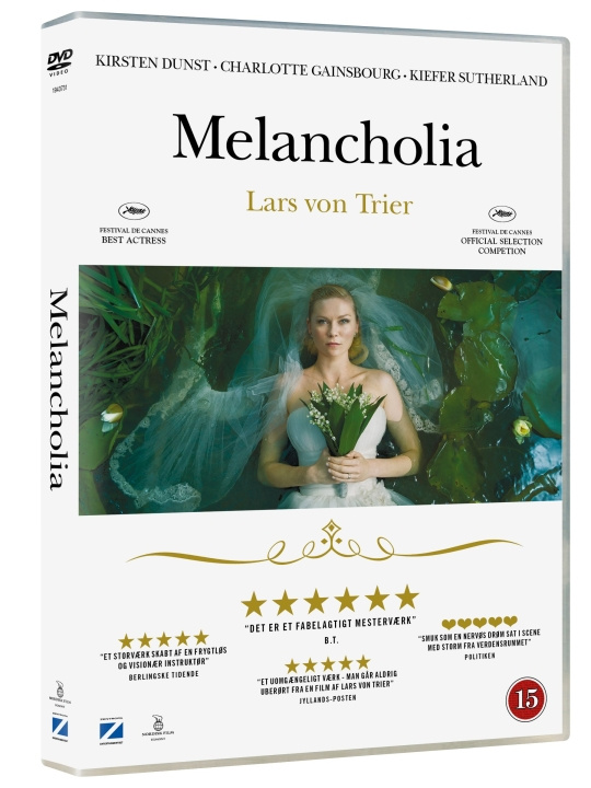 Melancholia - DVD i gruppen HJEMMEELEKTRONIK / Lyd & billede / Tv og tilbehør / Film / DVD hos TP E-commerce Nordic AB (D22604)
