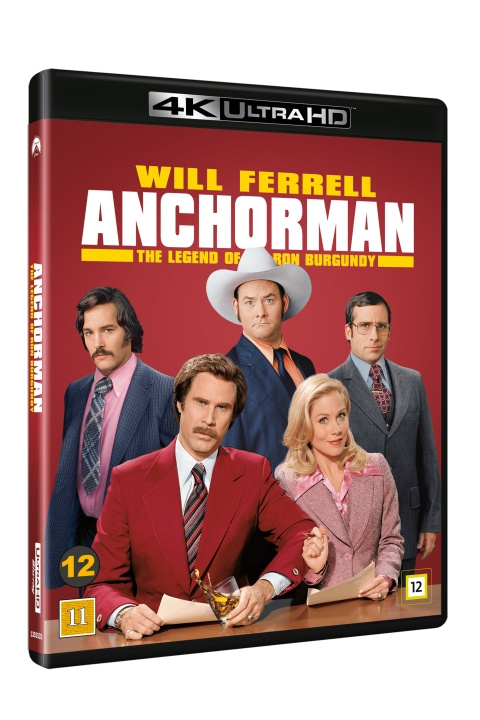 Anchorman: The Legend Of Ron Burgundy i gruppen HJEMMEELEKTRONIK / Lyd & billede / Tv og tilbehør / Film / Blu-ray hos TP E-commerce Nordic AB (D22637)