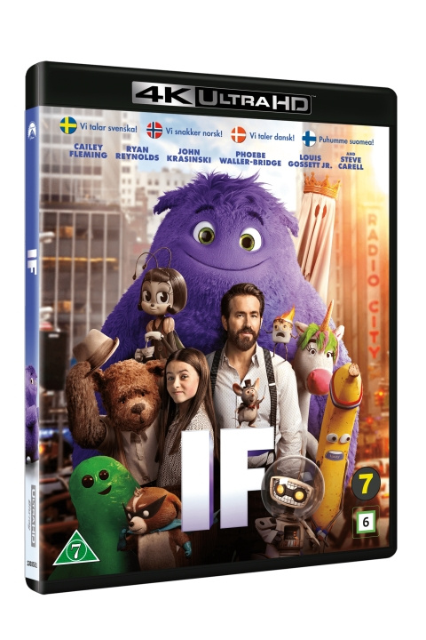 IF (Imaginary Friends) i gruppen HJEMMEELEKTRONIK / Lyd & billede / Tv og tilbehør / Film / Blu-ray hos TP E-commerce Nordic AB (D22639)