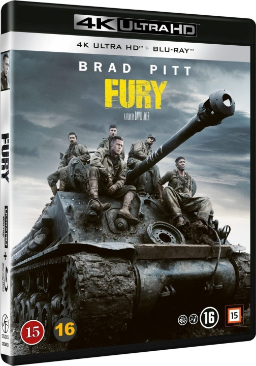 Fury i gruppen HJEMMEELEKTRONIK / Lyd & billede / Tv og tilbehør / Film / Blu-ray hos TP E-commerce Nordic AB (D22641)