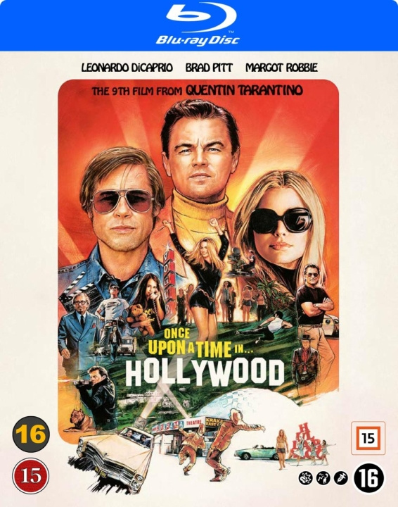 Once Upon A Time In Hollywood i gruppen HJEMMEELEKTRONIK / Lyd & billede / Tv og tilbehør / Film / Blu-ray hos TP E-commerce Nordic AB (D22642)