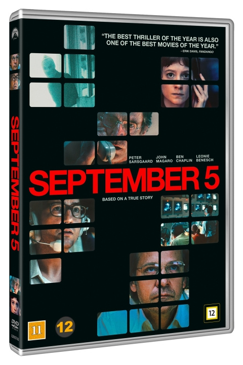 SEPTEMBER 5 i gruppen HJEMMEELEKTRONIK / Lyd & billede / Tv og tilbehør / Film / DVD hos TP E-commerce Nordic AB (D22703)