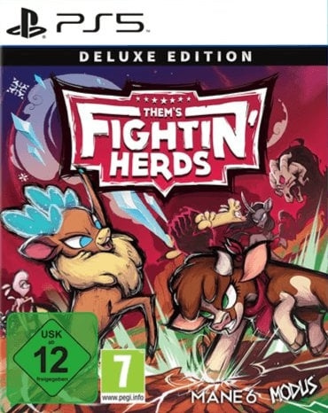 Them\'s Fightin\' Herds (Deluxe Edition) (DE/Multi in Game) (PS5) i gruppen HJEMMEELEKTRONIK / Spilkonsoller og tilbehør / Sony PlayStation 5 / Spil hos TP E-commerce Nordic AB (D22713)
