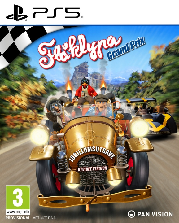 Flåklypa Grand Prix (Samlerudgave) (PS5) i gruppen HJEMMEELEKTRONIK / Spilkonsoller og tilbehør / Sony PlayStation 5 / Spil hos TP E-commerce Nordic AB (D22721)