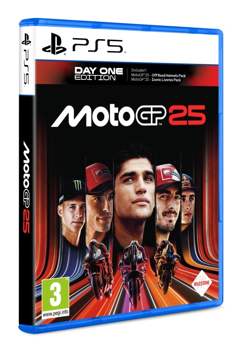 MotoGP 25 (Day One Edition) (PS5) i gruppen HJEMMEELEKTRONIK / Spilkonsoller og tilbehør / Sony PlayStation 5 / Spil hos TP E-commerce Nordic AB (D22759)