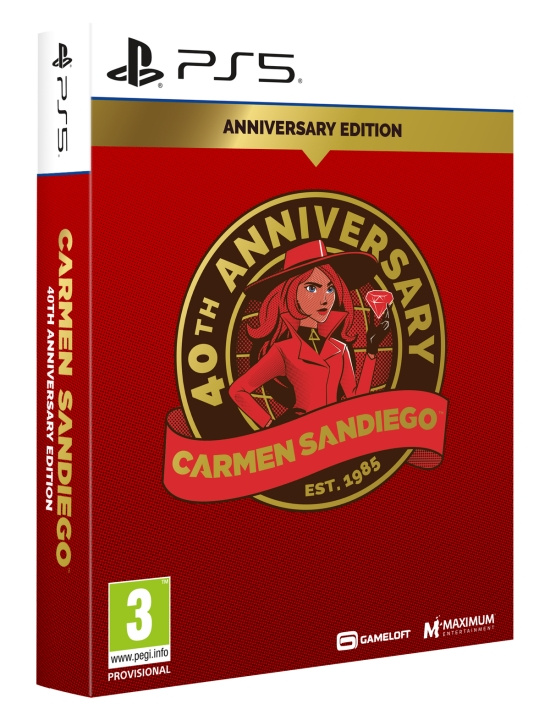 Carmen Sandiego 40th Anniversary Edition (PS5) i gruppen HJEMMEELEKTRONIK / Spilkonsoller og tilbehør / Sony PlayStation 5 / Spil hos TP E-commerce Nordic AB (D22782)