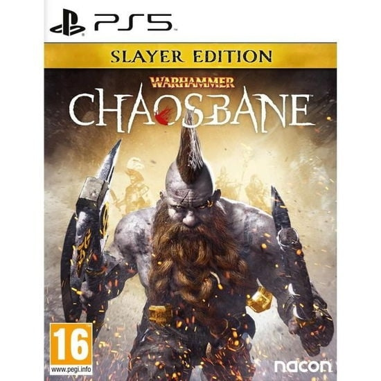 Warhammer: Chaosbane - Slayers Edition (FR/NL/Multi in Game) (PS5) i gruppen HJEMMEELEKTRONIK / Spilkonsoller og tilbehør / Sony PlayStation 5 / Spil hos TP E-commerce Nordic AB (D22784)