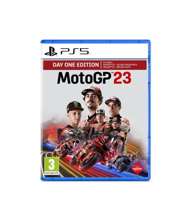 MotoGP 23 (Day 1 Edition) (PS5) i gruppen HJEMMEELEKTRONIK / Spilkonsoller og tilbehør / Sony PlayStation 5 / Spil hos TP E-commerce Nordic AB (D22808)