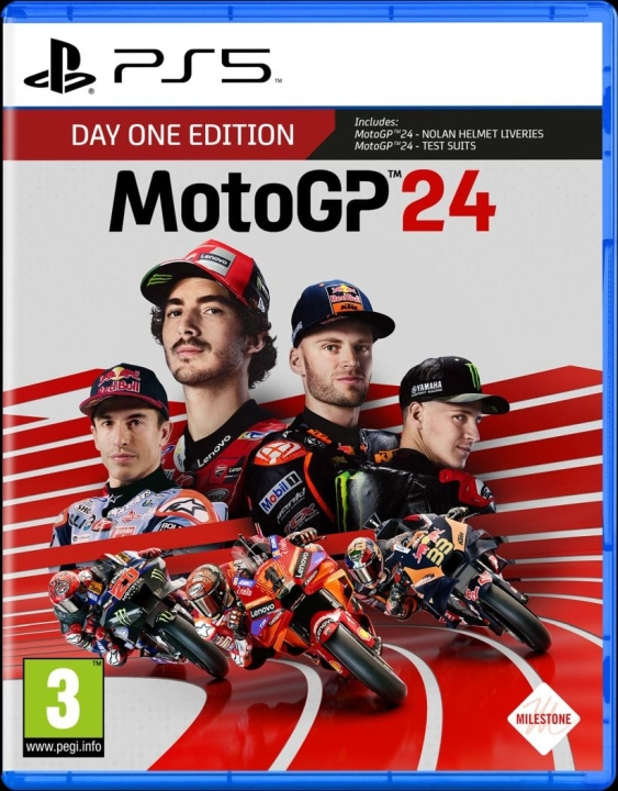 MotoGP 24 (Day 1 Edition) (PS5) i gruppen HJEMMEELEKTRONIK / Spilkonsoller og tilbehør / Sony PlayStation 5 / Spil hos TP E-commerce Nordic AB (D22813)