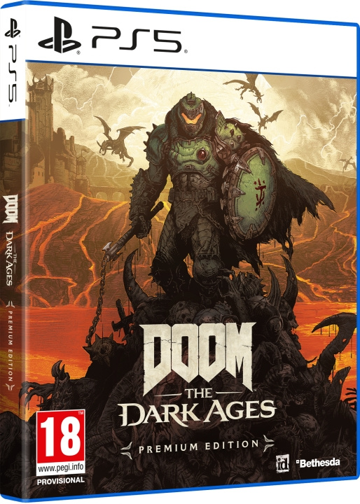 Doom: The Dark Ages - Premium Edition (PS5) i gruppen HJEMMEELEKTRONIK / Spilkonsoller og tilbehør / Sony PlayStation 5 / Spil hos TP E-commerce Nordic AB (D22816)