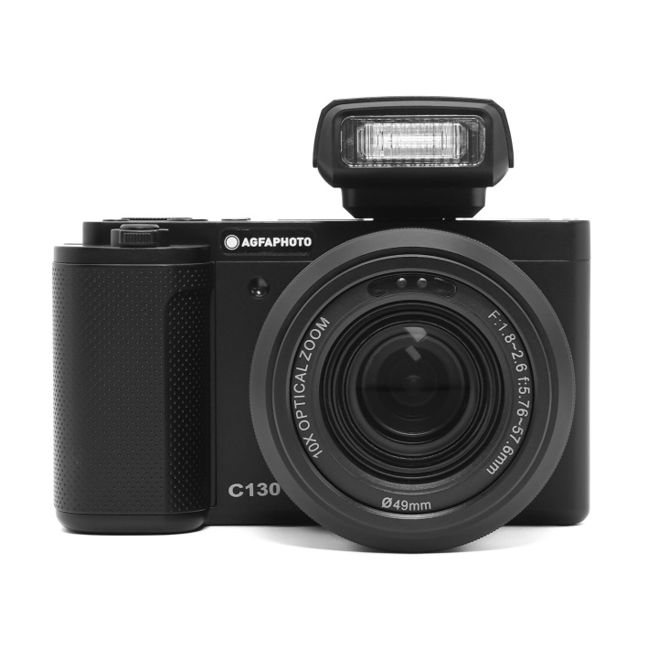 Agfa Digitalt Kamera Realishot C130 CMOS 10x 24MP Sort i gruppen HJEMMEELEKTRONIK / Foto og video / Kamera hos TP E-commerce Nordic AB (D22819)