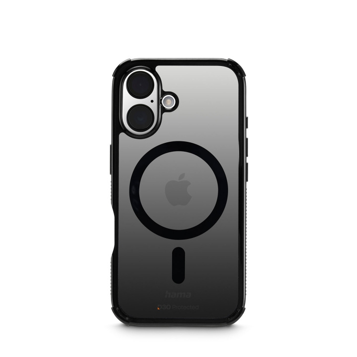 Hama Mobilcover Extreme Protect iPhone 16 MagCase Sort i gruppen SMARTPHONES & TABLETS / Mobil Beskyttelse / Apple / iPhone 16 hos TP E-commerce Nordic AB (D22829)
