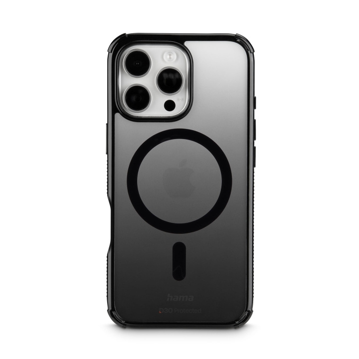 Hama Mobilcover Extreme Protect iPhone 16 Pro Max MagCase Sort i gruppen SMARTPHONES & TABLETS / Mobil Beskyttelse / Apple / iPhone 16 hos TP E-commerce Nordic AB (D22831)