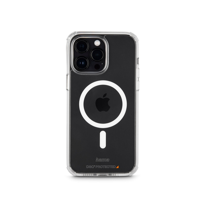 Hama Mobilcover Extreme Protect iPhone 14 Pro Max MagCase Transparent i gruppen SMARTPHONES & TABLETS / Mobil Beskyttelse / Apple / iPhone 14 hos TP E-commerce Nordic AB (D22842)