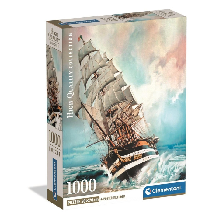 Clementoni Puslespil 1000 Pcs CB High Quality Collection Amerigo Vespucci i gruppen SPORT, FRITID & HOBBY / Hobby / Puslespil hos TP E-commerce Nordic AB (D22859)
