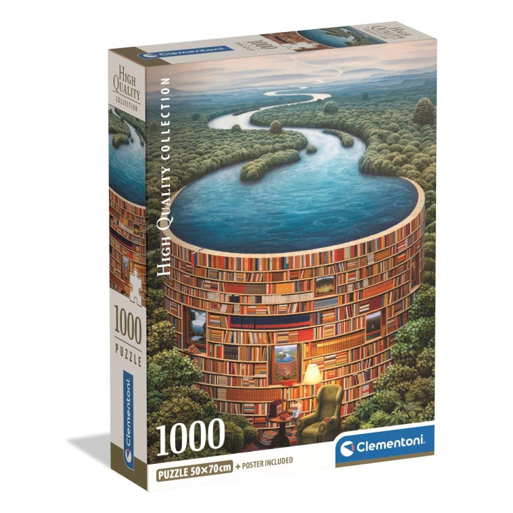 Clementoni Puslespil 1000 Pcs CB High Quality Collection Bibliodame i gruppen SPORT, FRITID & HOBBY / Hobby / Puslespil hos TP E-commerce Nordic AB (D22860)