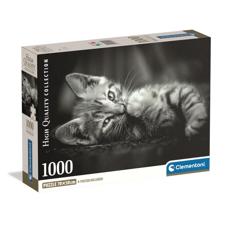 Clementoni Puslespil 1000 Pcs CB High Quality Collection Kitty i gruppen SPORT, FRITID & HOBBY / Hobby / Puslespil hos TP E-commerce Nordic AB (D22861)