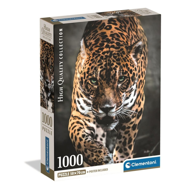Clementoni Puslespil 1000 Pcs CB High Quality Collection Walk Of The Jaguar i gruppen SPORT, FRITID & HOBBY / Hobby / Puslespil hos TP E-commerce Nordic AB (D22866)