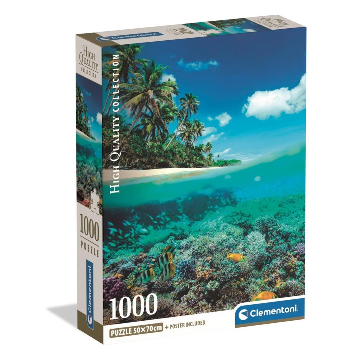 Clementoni Puslespil 1000 Pcs CB High Quality Collection Summer Paradise i gruppen SPORT, FRITID & HOBBY / Hobby / Puslespil hos TP E-commerce Nordic AB (D22874)