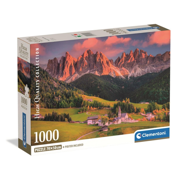 Clementoni Puslespil 1000 Pcs CB Magical Dolomites i gruppen SPORT, FRITID & HOBBY / Hobby / Puslespil hos TP E-commerce Nordic AB (D22878)