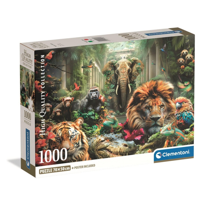 Clementoni Puslespil 1000 Pcs CB Mystic Jungle i gruppen SPORT, FRITID & HOBBY / Hobby / Puslespil hos TP E-commerce Nordic AB (D22879)