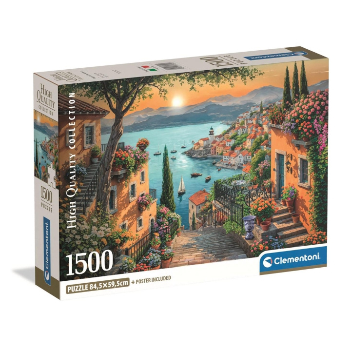 Clementoni Puslespil 1500 Pcs CB High Quality Collection Steps To The Harbour i gruppen SPORT, FRITID & HOBBY / Hobby / Puslespil hos TP E-commerce Nordic AB (D22888)