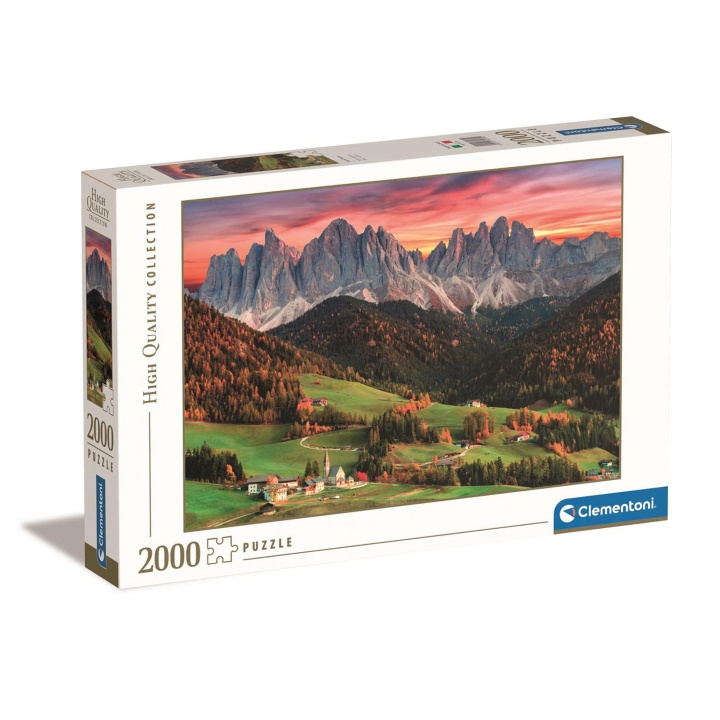 Clementoni Puslespil 2000 Pcs High Quality Collection Val Di Funes i gruppen SPORT, FRITID & HOBBY / Hobby / Puslespil hos TP E-commerce Nordic AB (D22894)