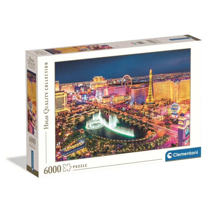 Clementoni Puslespil 6000 Pcs High Quality Collection Las Vegas i gruppen SPORT, FRITID & HOBBY / Hobby / Puslespil hos TP E-commerce Nordic AB (D22898)