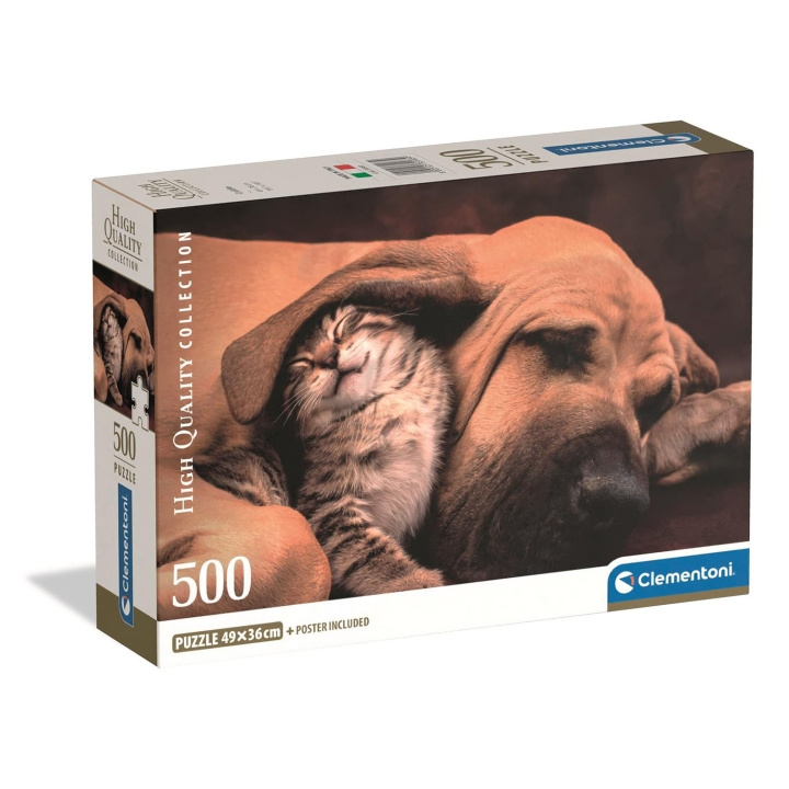 Clementoni Puslespil 500 Pcs CB High Quality Collection Cuddles i gruppen SPORT, FRITID & HOBBY / Hobby / Puslespil hos TP E-commerce Nordic AB (D22901)