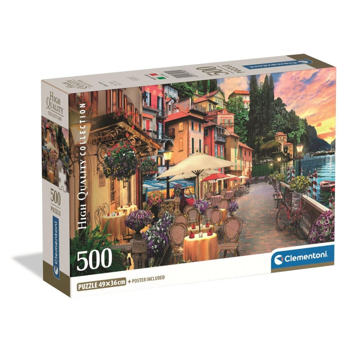 Clementoni Puslespil 500 Pcs CB High Quality Collection Lake Como i gruppen SPORT, FRITID & HOBBY / Hobby / Puslespil hos TP E-commerce Nordic AB (D22907)