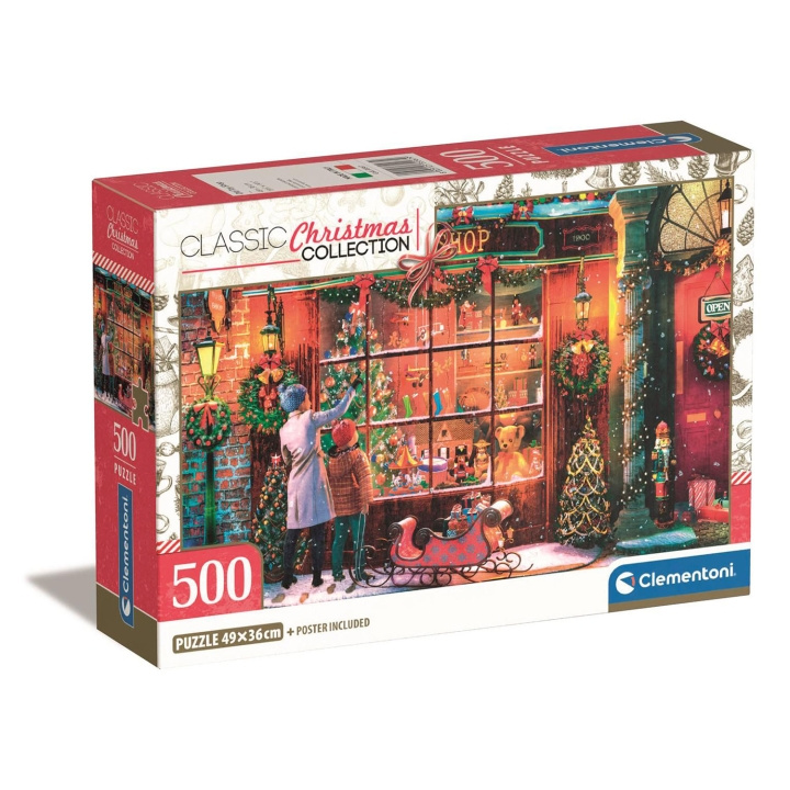 Clementoni Puslespil 500 Pcs CB Old Toy Shop i gruppen SPORT, FRITID & HOBBY / Hobby / Puslespil hos TP E-commerce Nordic AB (D22912)