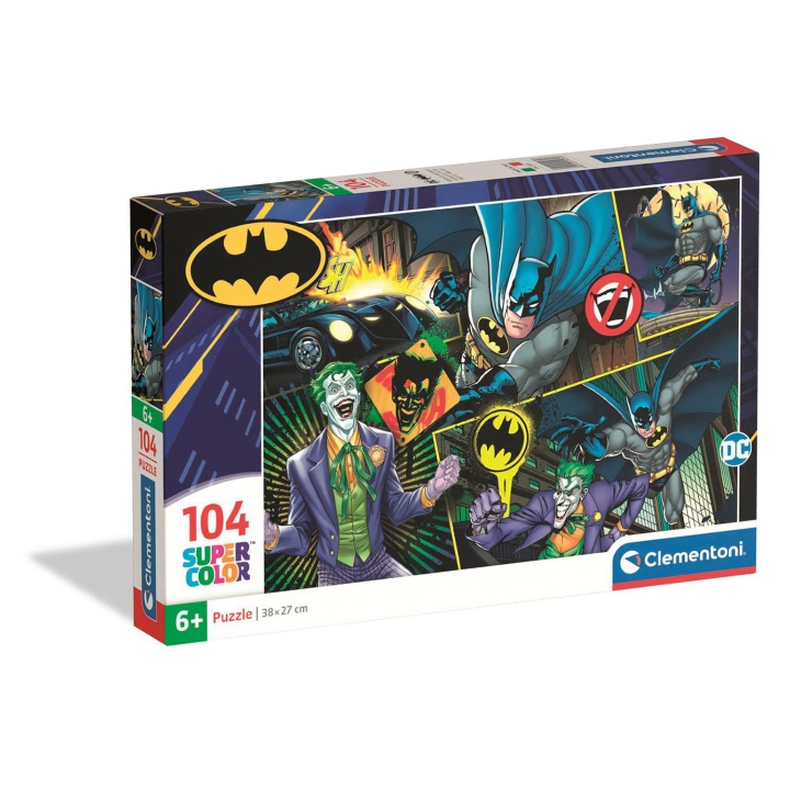 Clementoni Puslespil 104 Pcs Batman i gruppen SPORT, FRITID & HOBBY / Hobby / Puslespil hos TP E-commerce Nordic AB (D22919)
