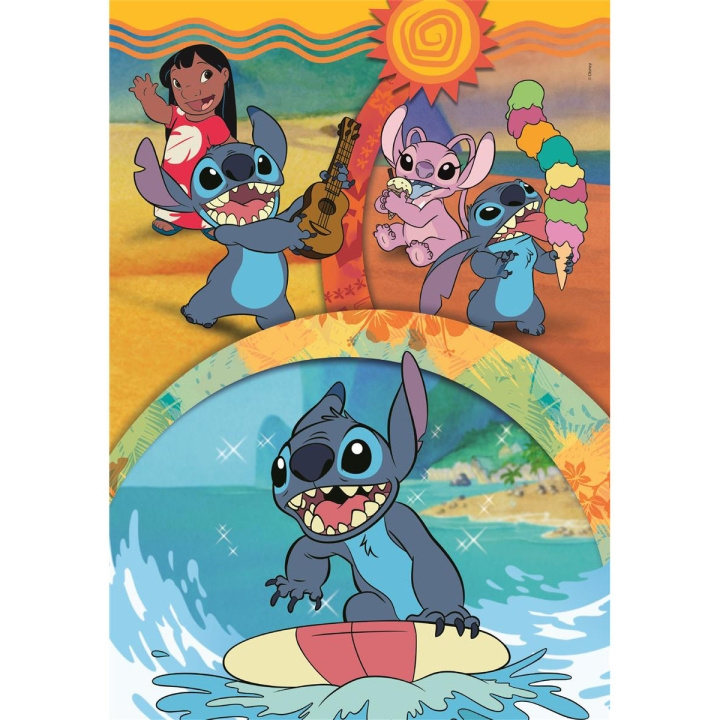 Clementoni Puslespil 104 Pcs Disney Stitch i gruppen SPORT, FRITID & HOBBY / Hobby / Puslespil hos TP E-commerce Nordic AB (D22921)
