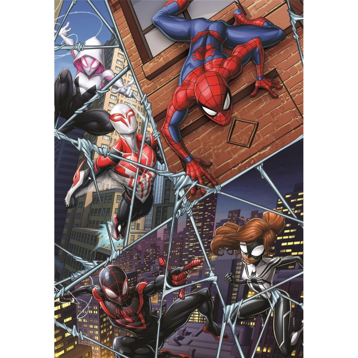 Clementoni Puslespil 104 Pcs Spider-Man i gruppen SPORT, FRITID & HOBBY / Hobby / Puslespil hos TP E-commerce Nordic AB (D22924)