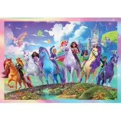 Clementoni Puslespil 104 Pcs Unicorn Academy i gruppen SPORT, FRITID & HOBBY / Hobby / Puslespil hos TP E-commerce Nordic AB (D22925)