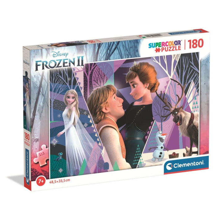 Clementoni Puslespil 180 Pcs Disney Frozen 2 i gruppen LEGETØJ, BØRN & BABY / Legetøj / børns puslespil hos TP E-commerce Nordic AB (D22927)