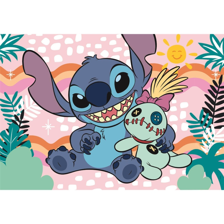 Clementoni Puslespil 60 Pcs Disney Stitch i gruppen SPORT, FRITID & HOBBY / Hobby / Puslespil hos TP E-commerce Nordic AB (D22935)