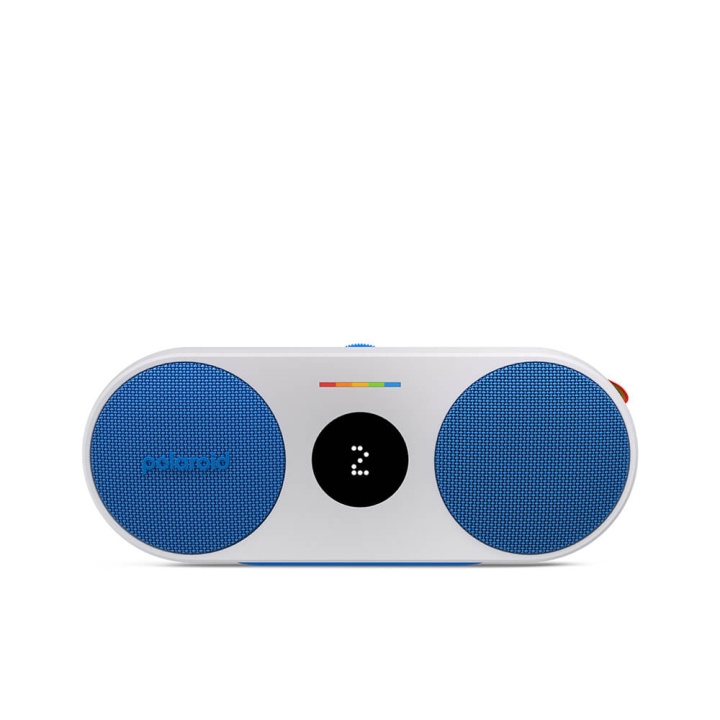 Polaroid P2 Højttaler Blå & Hvid i gruppen HJEMMEELEKTRONIK / Lyd & billede / Højttalere & tilbehør / Bluetooth-højttalere hos TP E-commerce Nordic AB (D22952)
