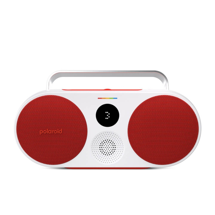 Polaroid P3 Højttaler Rød & Hvid i gruppen HJEMMEELEKTRONIK / Lyd & billede / Højttalere & tilbehør / Bluetooth-højttalere / Bærbare højttalere hos TP E-commerce Nordic AB (D22955)