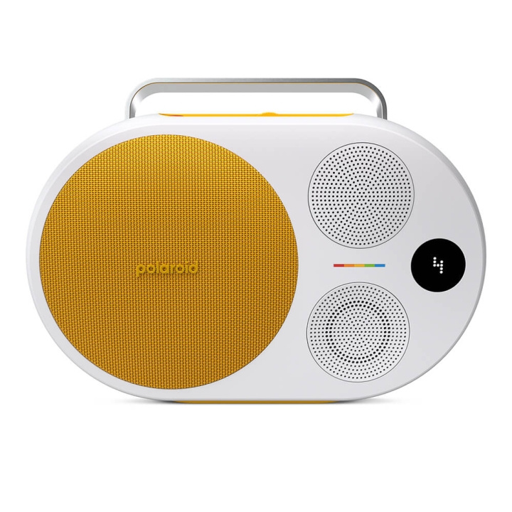 Polaroid P4 Højttaler Gul & Hvid i gruppen HJEMMEELEKTRONIK / Lyd & billede / Højttalere & tilbehør / Bluetooth-højttalere hos TP E-commerce Nordic AB (D22958)