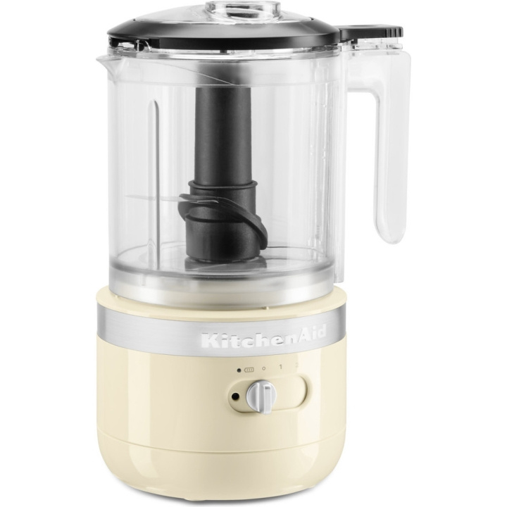 KitchenAid Cordless chopper 1,19 liter Almond cream i gruppen HJEM, HUS & HAVE / Husholdningsapparater / Foodprocessor og køkkenassistenter / Mixer & Blender hos TP E-commerce Nordic AB (D22964)