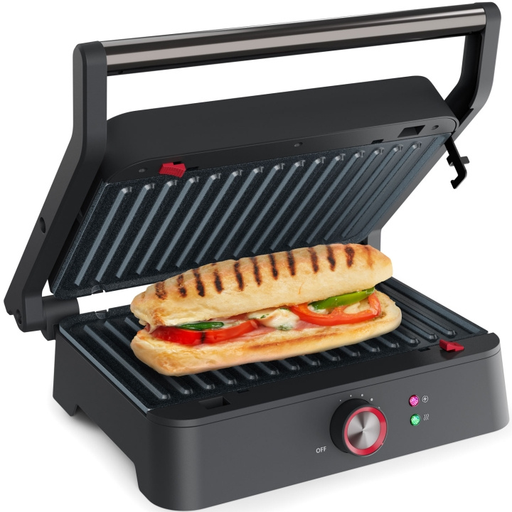 Princess Kontaktgrill Utfällbar 117502 1500W 27,5X18cm i gruppen HJEM, HUS & HAVE / Have og gårdhave / Grill og Grill Tilbehør hos TP E-commerce Nordic AB (D22968)