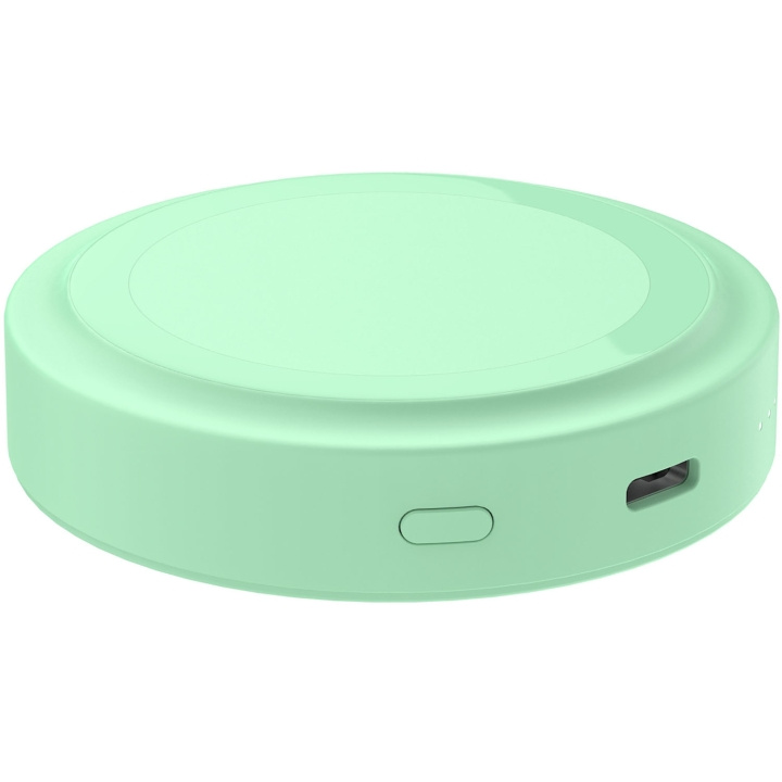 Celly Powerbank 3.000 mAh 5W MagSafe-kompatibel Grön i gruppen SMARTPHONES & TABLETS / Opladere og kabler / Powerbanks hos TP E-commerce Nordic AB (D22980)