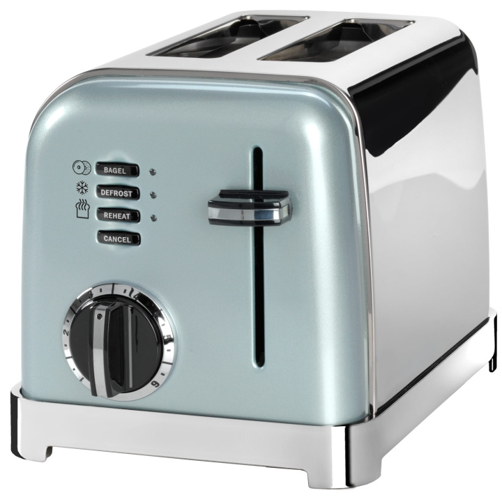 Cuisinart Brödrost 2-skivig CPT160GE Grön i gruppen HJEM, HUS & HAVE / Husholdningsapparater / Brødristere & Sandwich Makers / Brødristere hos TP E-commerce Nordic AB (D23009)